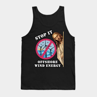 Offshore Wind Energy Stop it Tank Top